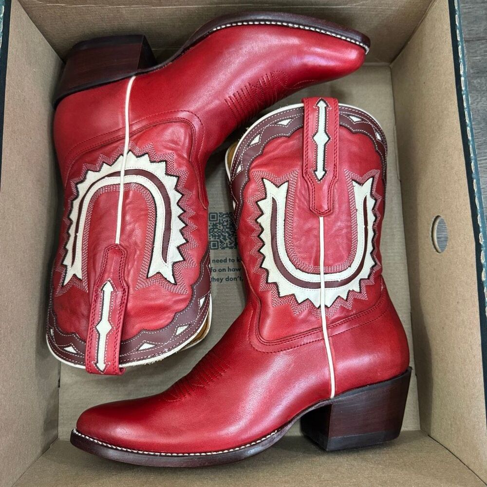 Tecova’s The Jolene Crimson/Bone 8.5 B - Picture 5 of 11